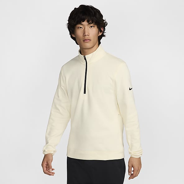 Nike long sleeve shirt with zipper best sale
